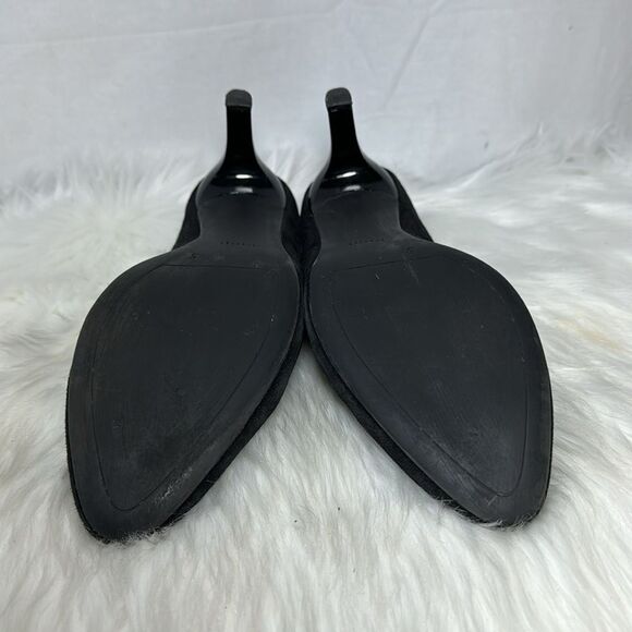 Hogl Claire Black Suede Heels Sz UK 5 - Picture 7 of 7